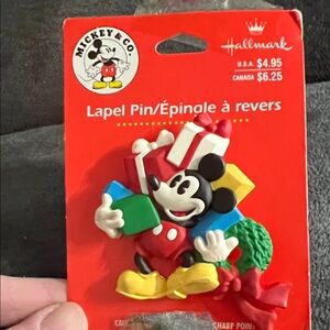 Vintage Mickey & Co. Hallmark Mickey Mouse Lapel Pin